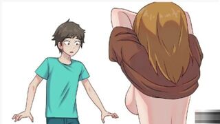 Стив трахает жителя деревни - Minecraft секс Игровой процесс порно